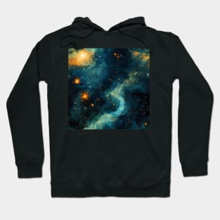 Van Gogh Starry Night Outer Space Pattern 21 Hoodie